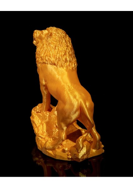 24 cm 3D Baskı Aslan Figür Biblo fiyatları