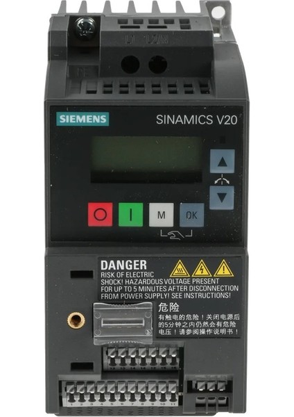 Sıemens 6SL3210-5BB17-5UV1 0.75KW 220V V20 Ac Monofaze Sürücü fiyatları