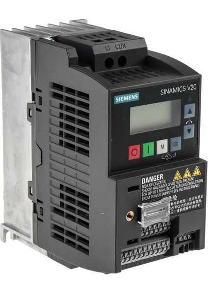 Sıemens 6SL3210-5BB17-5UV1 0.75KW 220V V20 Ac Monofaze Sürücü modelleri