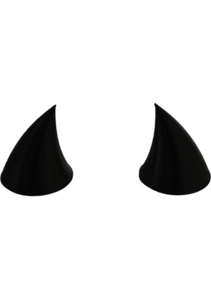 Kask Boynuz Süsü 4.5cm Takım Siyah 3m Bantlı fiyatları