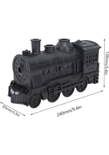 Tren Şekilli Buhar Difüzörü 300ML LED Alevli Gece Lambası USB Aroma Cihazı modelleri
