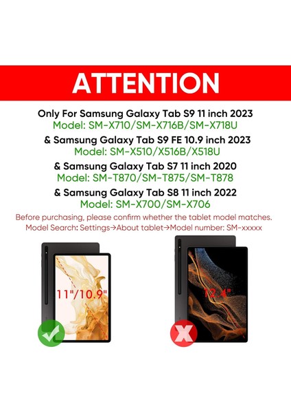 Samsung Galaxy Tab S10 Fe/S9 Fe 10.9 Inch Için Keyboard Bluetooh Bağlantılı Standlı Klavyeli Tablet Kılıfı fiyatları