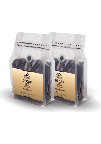 Colombia Supremo Decaf (KAFEİNSİZ) Caffè Etna Yöresel Filtre Kahve Ekoset 500g