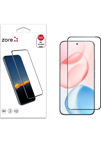 Nova Global Honor 400 Zore Kenarları Kırılmaya Dayanıklı Cam Ekran Koruyucu