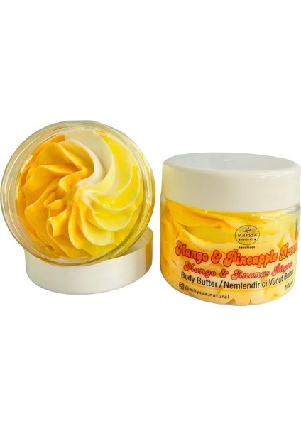 Cilt Bakım Seti Doğal Sabun + Peeling + Butter (Mango & Ananas Aromalı) / Natural Skıncare Set fırsatları