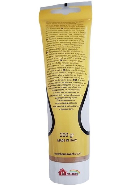Bfs Borma Wachs Beyaz Tamir Macunu 200 gr fiyatları
