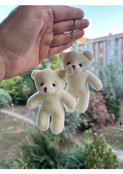 2'li Peluş Ayıcık Anahtarlık Çanta Süsü Çanta Charm