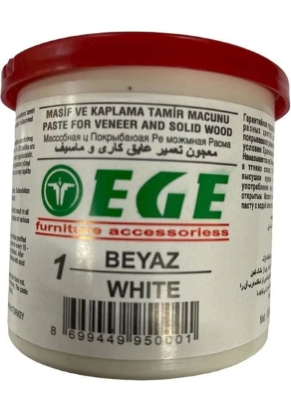 Bfs Ege Tamir ve Dolgu Macunu 200 gr Beyaz