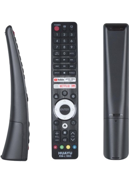 Rm-L1868 Üniversal Sharp Netflix Youtube Prime Video Tuşlu Lcd Led Tv Kumanda
