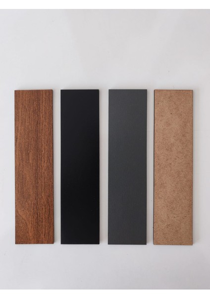 Duvar Dekorasyon Çıtası 5 Farklı Ebat (100CM 80CM 60CM 40CM 20CM) 25 Adet Panel indirimleri