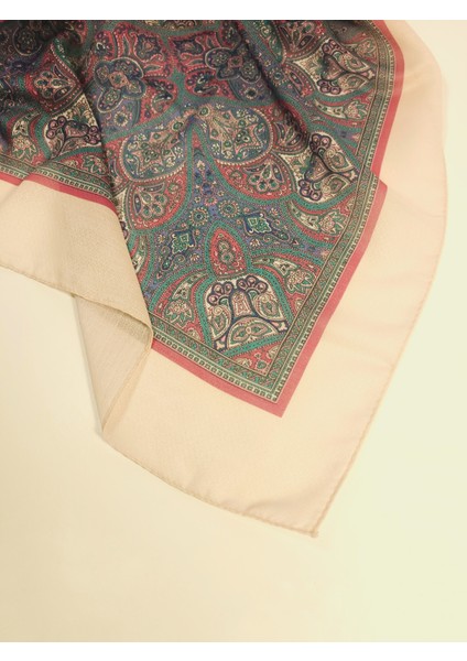 Etnik Desen Petek Şal - Hafif, Pamuklu Kumaş