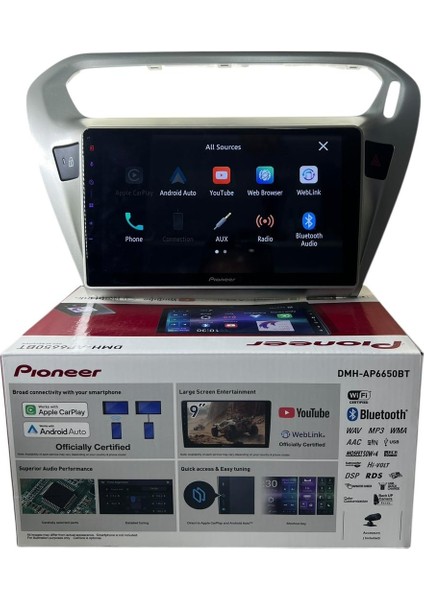 Peugeot 301 - C-Elysee (Şampanya) Pioneer 4-64 Tam Profesyonel Oem Multimedia fiyatları