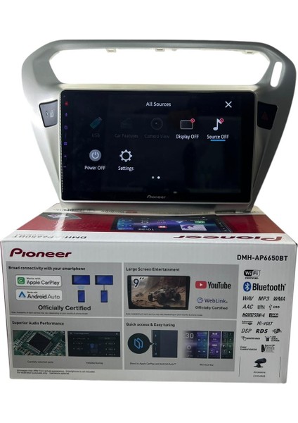 Peugeot 301 - C-Elysee (Şampanya) Pioneer 4-64 Tam Profesyonel Oem Multimedia modelleri