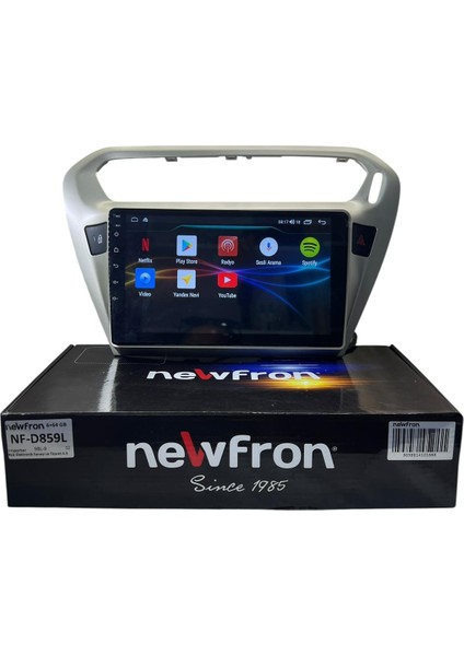 Peugeot 301 - C-Elysee (Şampanya) Newfron 6-64 Tam Profesyonel Oem Multimedia modelleri