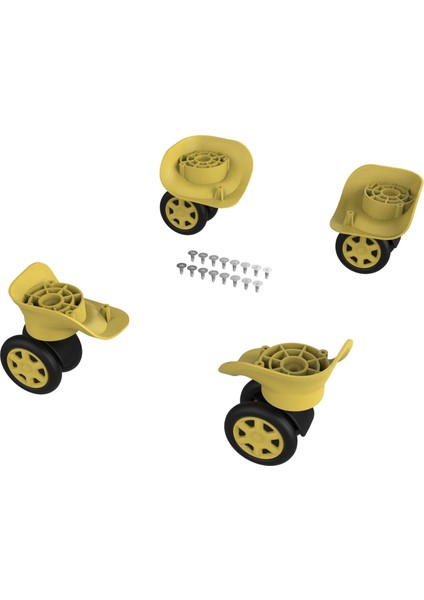 Keo-Plus Abs Valiz Tekerleği Çift Teker Sarı Renk