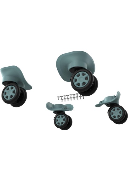 Keo-Plus Abs Valiz Tekerleği Çift Teker Turkuaz Renk fiyatları