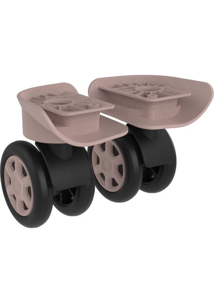 Keo-Plus Pp Valiz Tekerleği Sağ ve Sol Pudra Renk