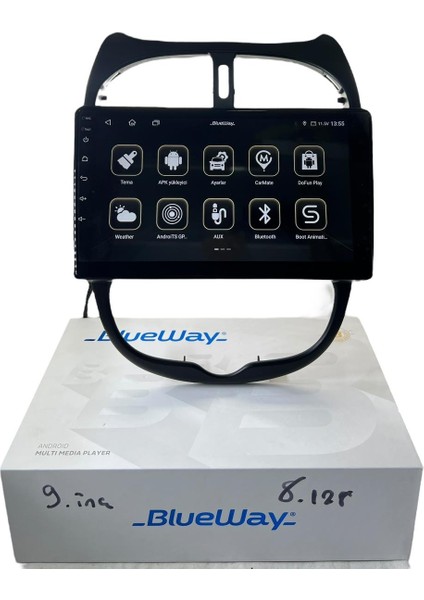 Peugeot 206 Blueway 8-128 Tam Profesyonel Oem Multimedia fiyatları