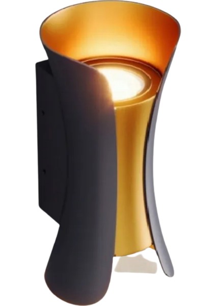 Çift Yönlü Dış Mekan Aplik – Antrasit Alüminyum Gövdeli 2XGU10 Duvar Lambası