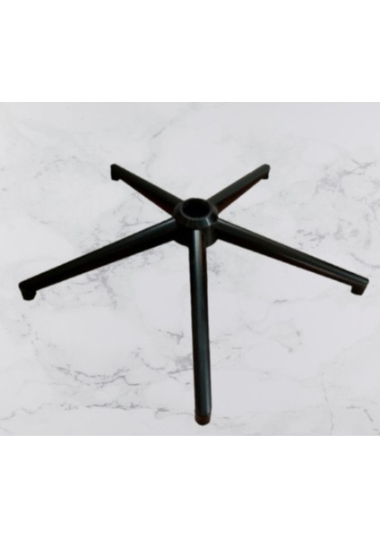 Sandofis Yıldız Ayak Siyah Metal Silikon Tekerli Döner Sandalye Ayağı Oyuncu Koltuğu Ayağı fiyatları