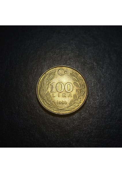 39963687B0C58943DC 1990 Pirinç 100LIRA Ça/çil Eski Madeni Para fiyatları