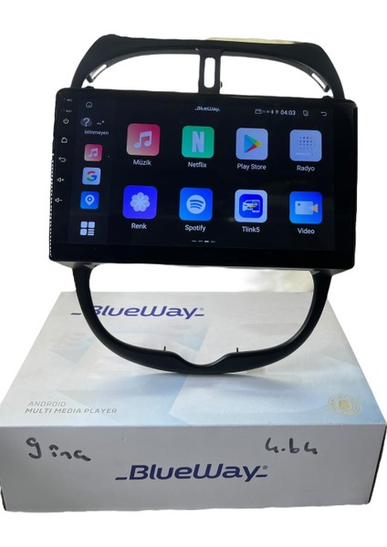 Peugeot 206 Blueway 4-64 Profesyonel Oem Multimedia fırsatları