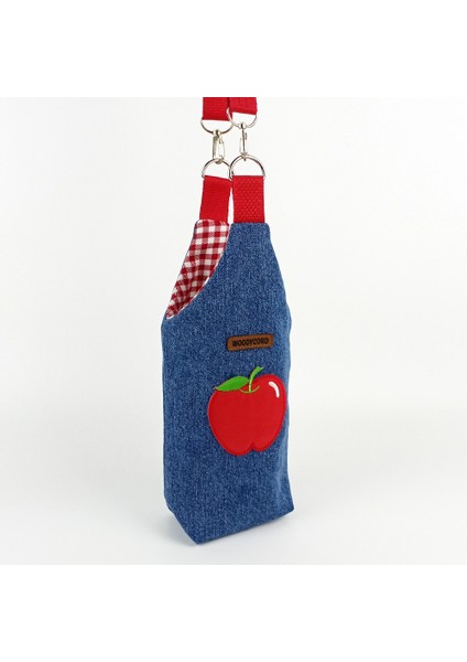 El Yapımı U Model Elma Kot Matara Termos Kılıfı