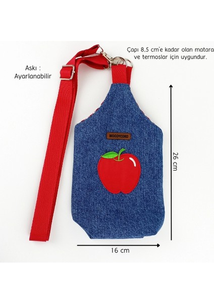El Yapımı U Model Elma Kot Matara Termos Kılıfı fiyatları