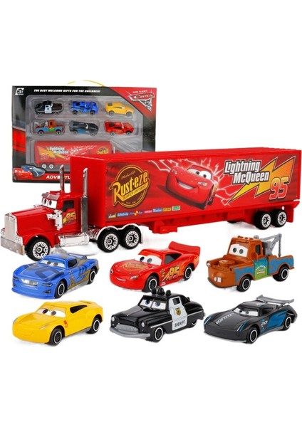 Disney Pixar Oyun Seti Yıldırım Mcqueen Figürleri Jackson Fırtına Mack Amca Kamyon Geri Çekilebilir Arabalar Modeli Bebek Çocuk Oyuncağı Hediye Için (Yurt Dışından)