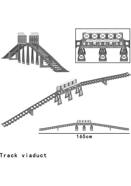 Moc Tren Tüneli Çıkış Giriş Modeli Set Şehir Tren Konteyner Yağ Tankı Kitleri Dağ Demiryolu Rayı Trafik Işıkları Leduo Blok (Yurt Dışından) fırsatları