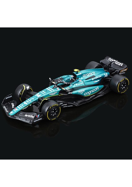 Bburago 1:43 2023 F1 Modeli RB19 W14 SF23 C43 A523 AMR23 Yarış Alaşım Araba Oyuncak Red Bull Mercedes Alfa Romeo Apline (Yurt Dışından)