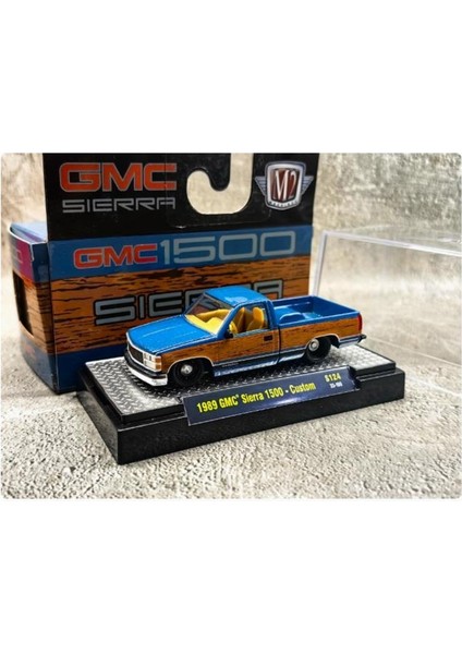 1/64 M2 Alaşım Diecast Sınırlı Sayıda Gmc Ford Kamyonet Statik Model Oyuncak Araba Koleksiyonu Cep Oyuncaklar Araç (Yurt Dışından) modelleri