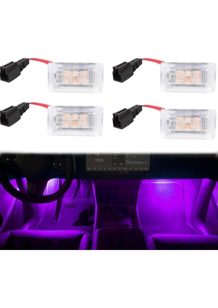 Tesla Model 3 Için Yüksekland Modely Su Birikintisi Işıkları Logo Modeli 3 ve Y Hoş Geldiniz Işık Kapı Işıkları Seti Kapı Basamağı Hayalet Işık Modeli Y/3/s/x (Yurt Dışından)