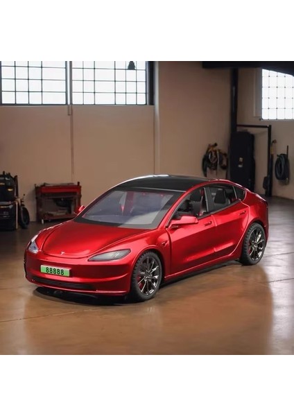 Tesla Modeli Için 2024 Yeni 1:32 3 Alaşım Model Araba Oyuncak Diecasts Metal Döküm Ses ve Işık Oyuncak Arabalar Araç (Yurt Dışından) fiyatları