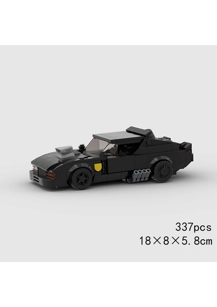 Moc Hız Şampiyonlar Süper Yarış Arabası F1 Büyük Araç Yarış Modeli Yapı Taşları Tuğla Spor Kamyonet Şehir Tekniği Oyuncak (Yurt Dışından)