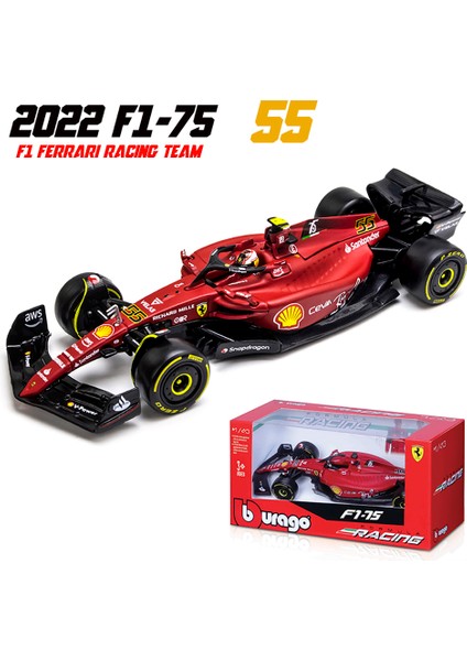 Bburago 1:43 F1 Red Bull Ferrari Mercedes Benz Aston Martin Mclaren Alfa Romeo Alaşım Lüks Araba Döküm Araba Modeli Oyuncak Serisi (Yurt Dışından)