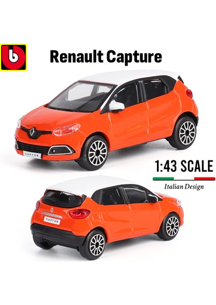Bburago 1:43 Toyota gr Yaris Porsche 911 Renault Captur Alaşım Lüks Araç Döküm Geri Çekin Arabalar Modeli Oyuncak Koleksiyonu Hediye (Yurt Dışından)