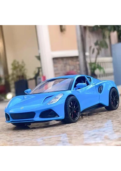 1:24 Lotus Emira Alaşım Araba Modeli Yüksek Simülasyon Diecast Metal Spor Araç Modeli Ses ve Işık Koleksiyonu Çocuk Oyuncağı Hediye (Yurt Dışından) modelleri