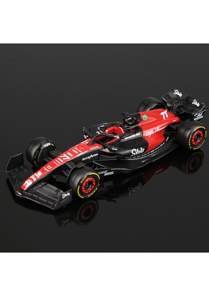 Bburago 1:43 2023 F1 Modeli RB19 W14 SF23 C43 A523 AMR23 Yarış Alaşım Araba Oyuncak Red Bull Mercedes Alfa Romeo Apline (Yurt Dışından) modelleri