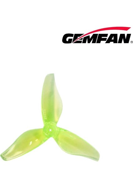 12 Pairs (12CW + 12CCW) Gemfan 2023S Kasırga 51MM 3-Blade Pervane 3 Delik Fpv Yarış Için 2 Inç 1105-1108 Motor Kürdan Drone (Yurt Dışından)