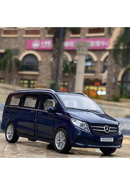 1:32 Mercedes-Benz V260 Iş Dadı Araba Alaşım Araba Modeli Ses ve Işık Geri Çekin Çocuk Oyuncak Araba Simülasyon Araba Modeli Dekorasyon (Yurt Dışından) fırsatları