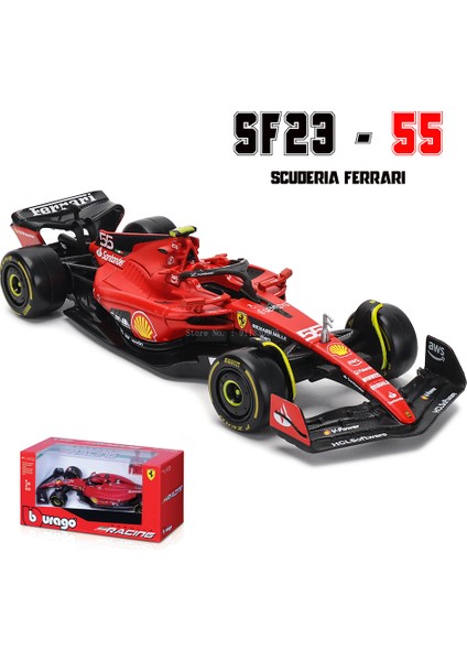 Bburago 1:43 F1 Red Bull Ferrari Mercedes Benz Aston Martin Mclaren Alfa Romeo Alaşım Lüks Araba Döküm Araba Modeli Oyuncak Serisi (Yurt Dışından)