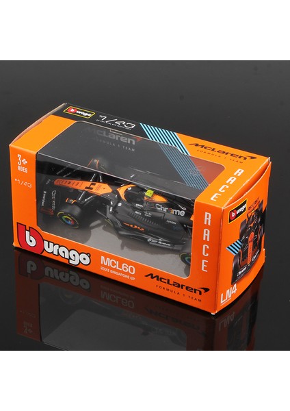 Bburago 1:43 2023 F1 Modeli RB19 W14 SF23 C43 A523 AMR23 Yarış Alaşım Araba Oyuncak Red Bull Mercedes Alfa Romeo Apline (Yurt Dışından)