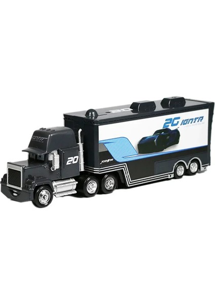2025 Cars 2 Disney Pixar Car 3 Lightning Mcqueen Mack Uncle Jackson Storm Truck Diecast Dinoco Metal Toys Gift For Children Kids (Yurt Dışından)