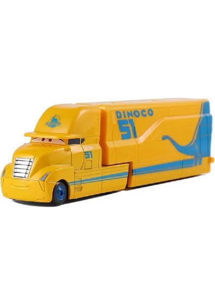 2025 Cars 2 Disney Pixar Car 3 Lightning Mcqueen Mack Uncle Jackson Storm Truck Diecast Dinoco Metal Toys Gift For Children Kids (Yurt Dışından)