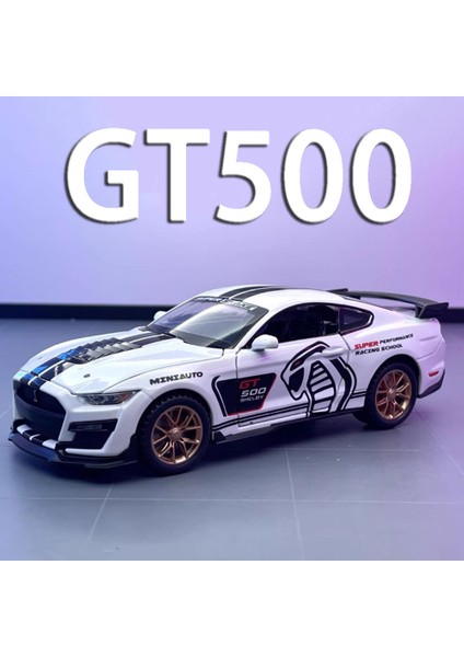 1:32 Ng Shelby GT500 Minyatür Araba Modeli Oyuncaklar Alaşım Döküm Ses Işığı Kapılar Açık Geri Çekin Araçlar Çocuklar Için Hediyeler (Yurt Dışından) fiyatları