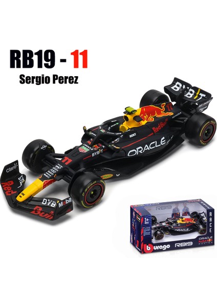 Bburago 1:43 F1 Red Bull Ferrari Mercedes Benz Aston Martin Mclaren Alfa Romeo Alaşım Lüks Araba Döküm Araba Modeli Oyuncak Serisi (Yurt Dışından)