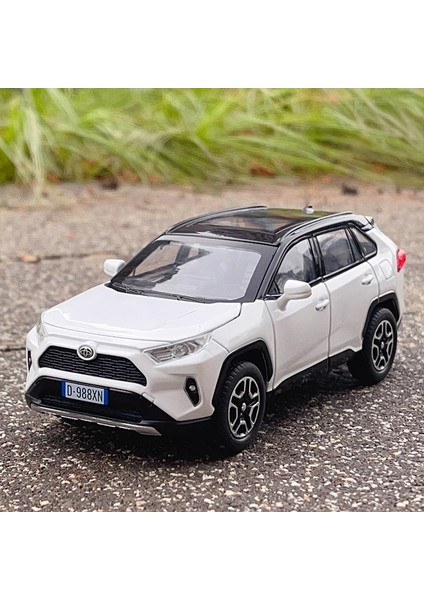 1:32 Rav4 Suv 2023 Alaşım Döküm Oyuncak Araba Modeli Ses ve Işık Geri Çekin Çocuk Oyuncak Koleksiyon Doğum Günü Hediyesi (Yurt Dışından) fiyatları