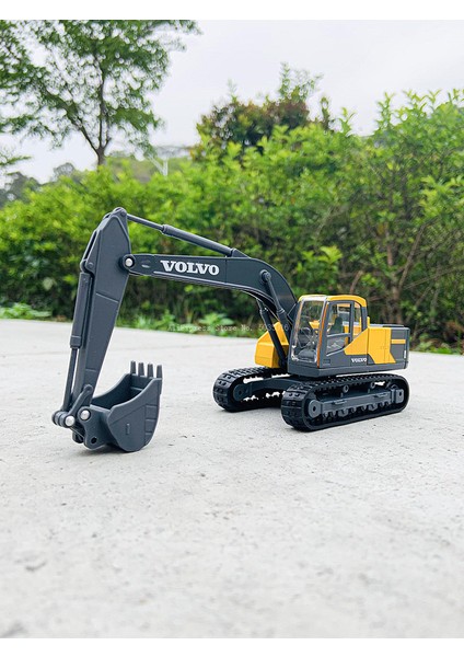 Bburago 1:50 Volvo Ekskavatör Modeli Yüksek Taklit Döküm Metal Çocuk Oyuncağı Erkek Arkadaşı Hediye Simülasyon Alaşım Araba Koleksiyonu (Yurt Dışından)