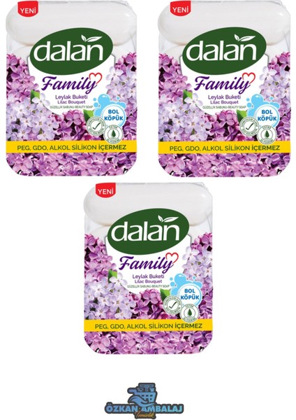 Family Leylak Buketi El Sabunu 3 Paket